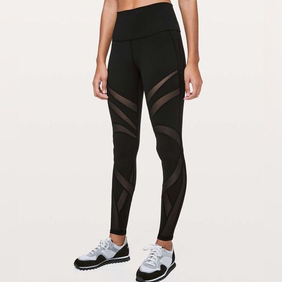 Lululemon Wunder Under High-Rise Tight *Mesh 28" - Picture 1 of 4